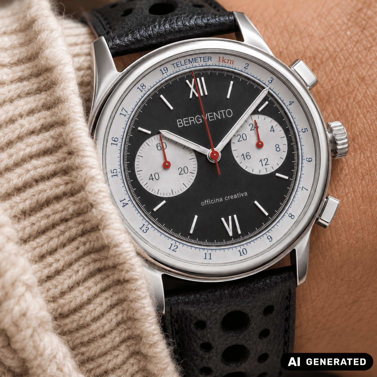 AI-generated watch bergvento marmolada wear on a wrist