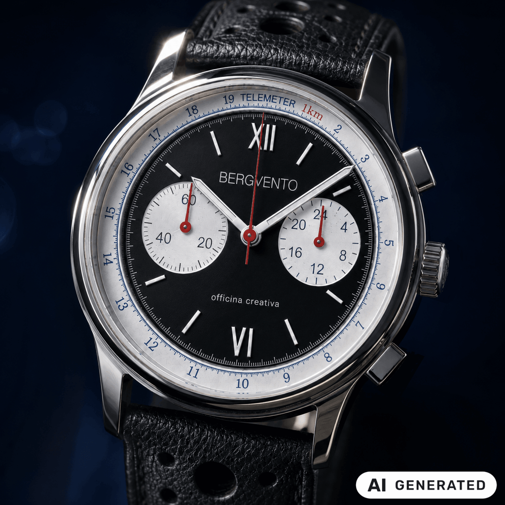 AI-generated watch bergvento marmolada macro